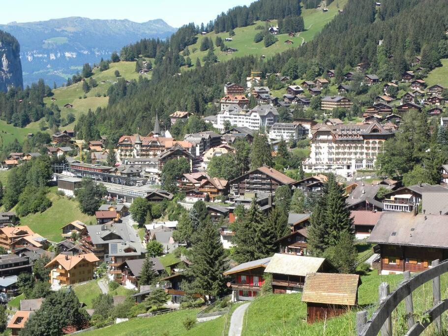 Apartment With Great View At Residence Brunner Wengen Zewnętrze zdjęcie